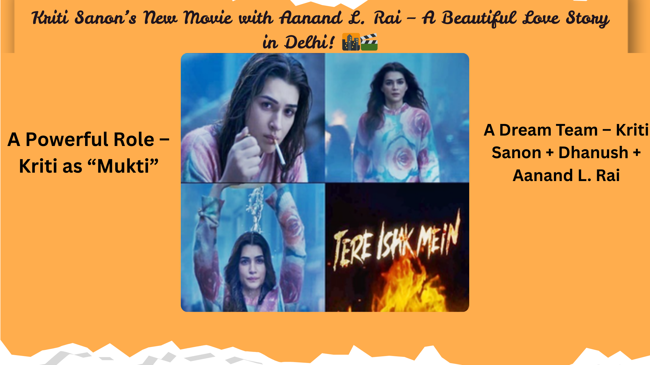 A Dream Team – Kriti Sanon + Dhanush + Aanand L. Rai