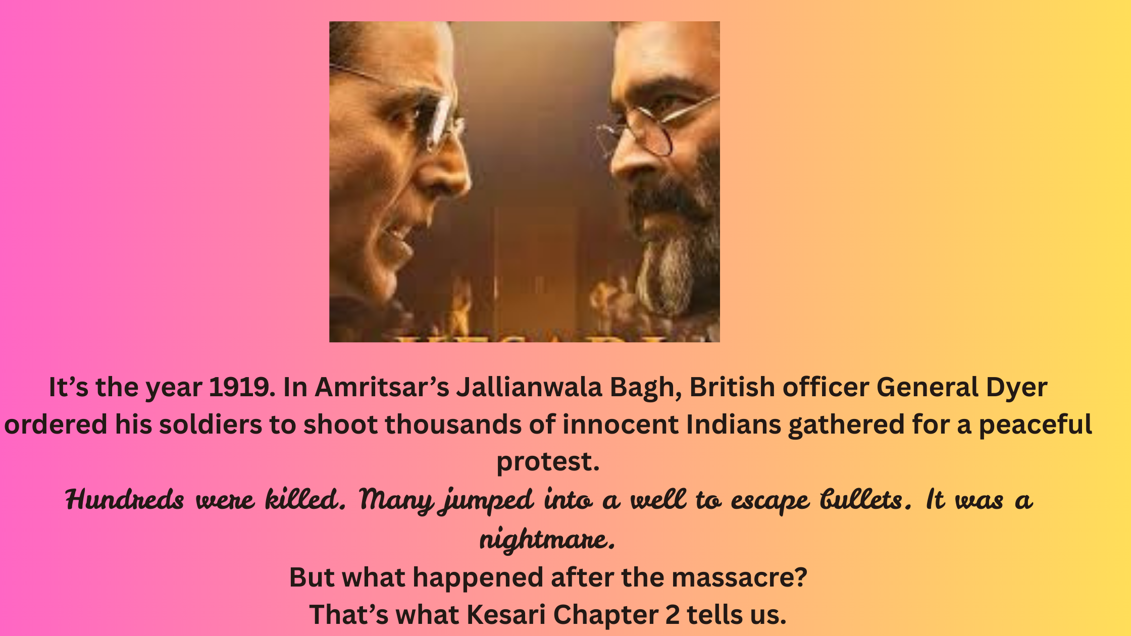Kesari Chapter 2: The Untold Story of Jallianwala Bagh” is a bold, emotional, and powerful film.