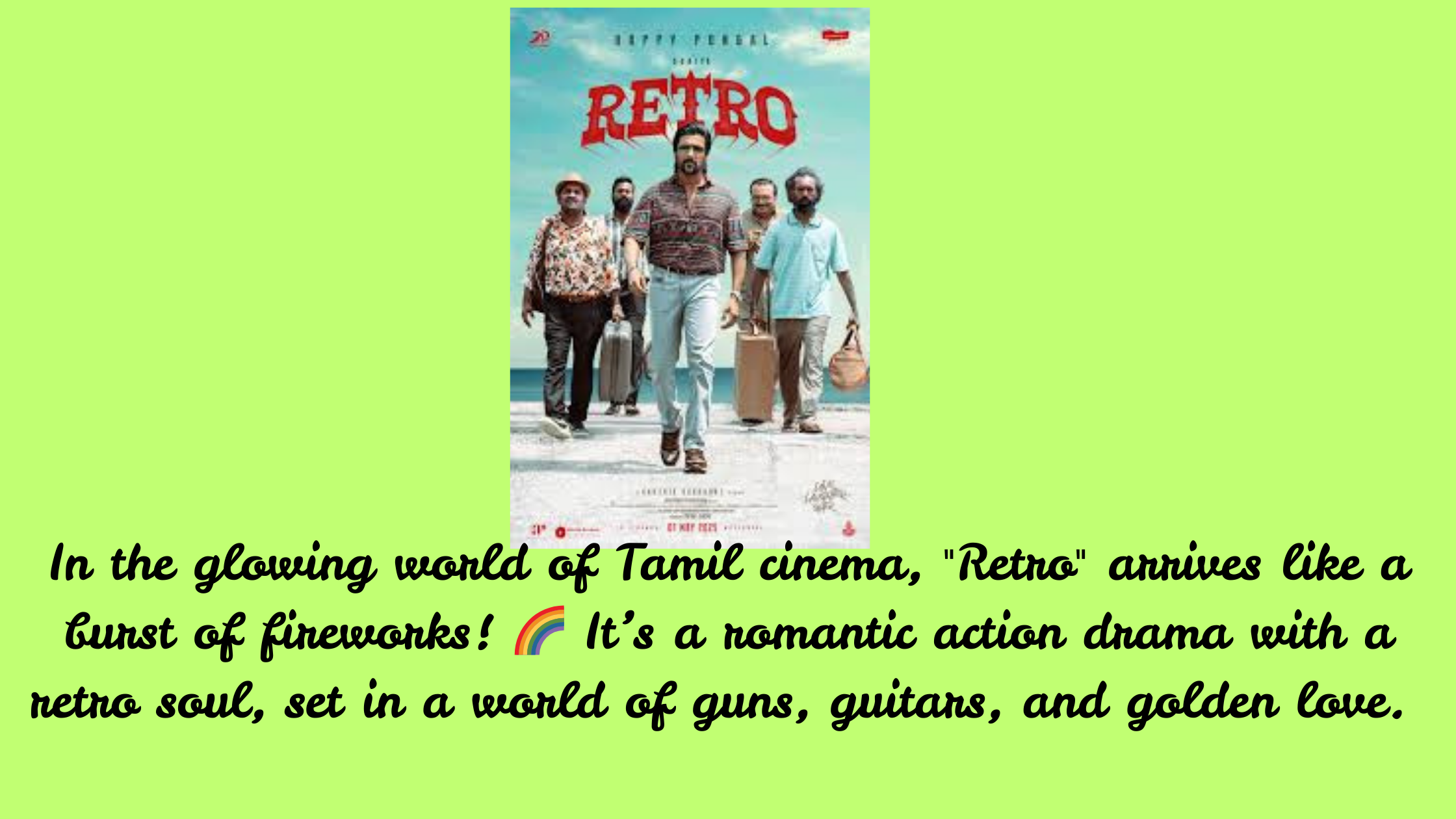 Retro (2025) – A Tale of Love, Laughter, and War 🌟