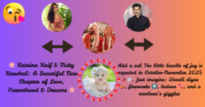 🌸 Katrina Kaif & Vicky Kaushal: A Beautiful New Chapter of Love, Parenthood & Dreams 🌸