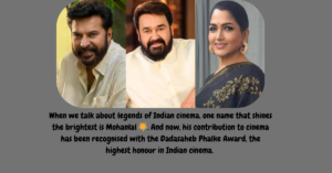 Mohanlal Honoured with the Prestigious Dadasaheb Phalke Award ✨