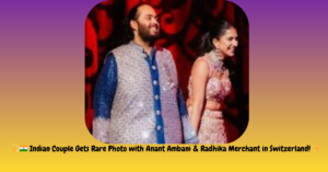 An Indian couple met Anant Ambani and Radhika Merchant in Switzerland!