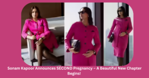 Sonam Kapoor Announces SECOND Pregnancy – A Magical New Beginning Shines Bright!